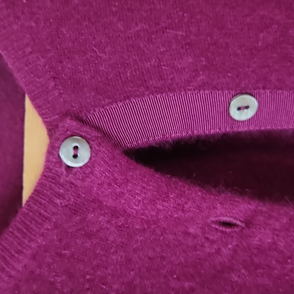 Peck & Peck cashmere cardigan size M - Picture 3 of 9